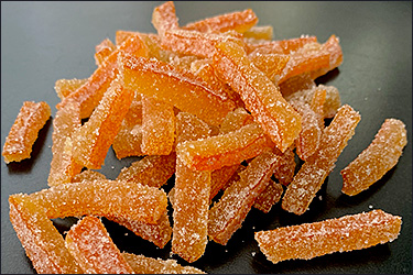 Candied Seville Orange Peel